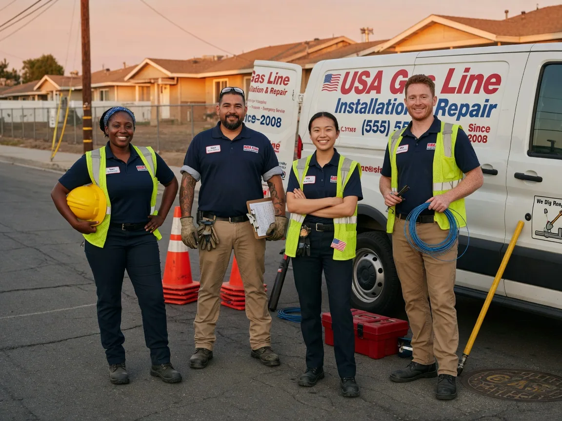 Gas Line Installation company in Brodnax, VA